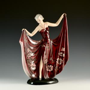 Estudo de Dança (Tanzstudie) - Stephan Dakon, Manufatura Goldscheider, c. 1938-1941